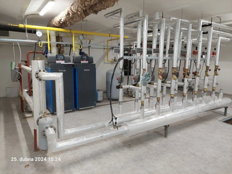 Kotelna depozitáře muzea